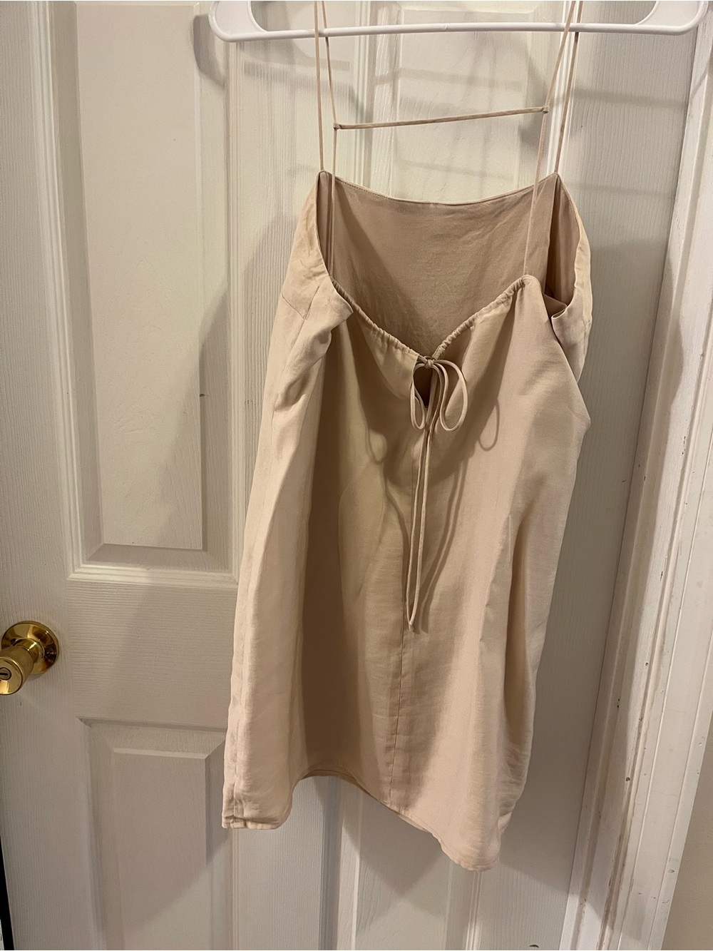 Gianni Bini Mini Dress - Light Beige size Small - Picture 11 of 12
